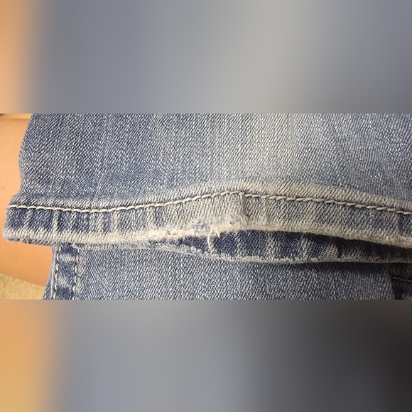 Miss Me Jeans Back Pocket Detailing Size 27 Western Cowgirl Flair - Picture 9 of 10